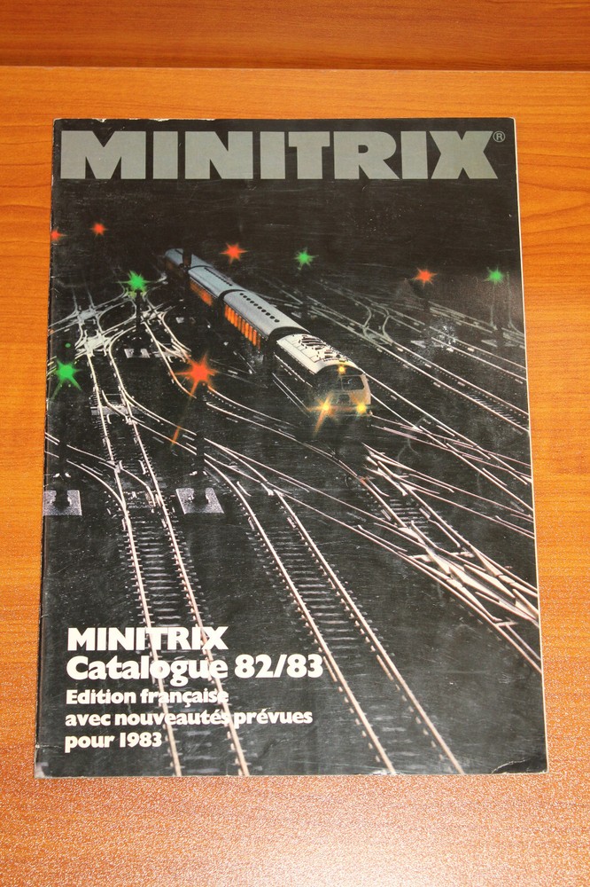 ORIGINAL CATALOG "MINITRIX" CATALOG 82 83