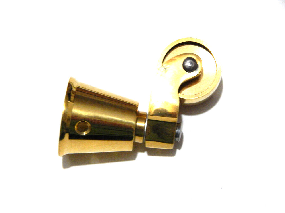 Vintage Classic Philadelphia Brass Caster With Solid Brass Fork and Cup