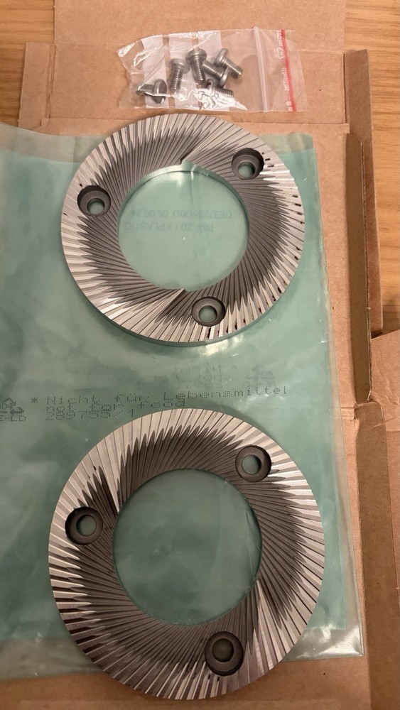2 PCS Type 43 Coffee Burrs EK 43 STW3020204B