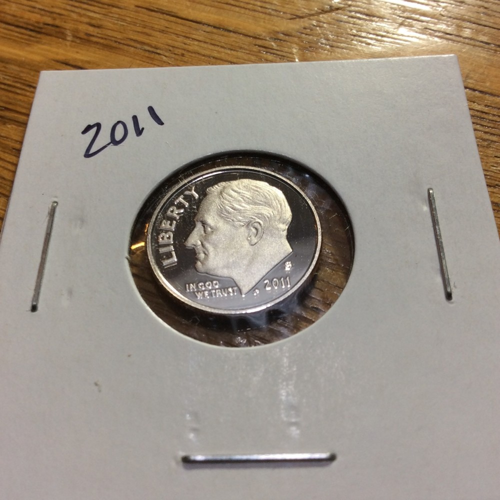 2011 Roosevelt Clad Dime S Proof