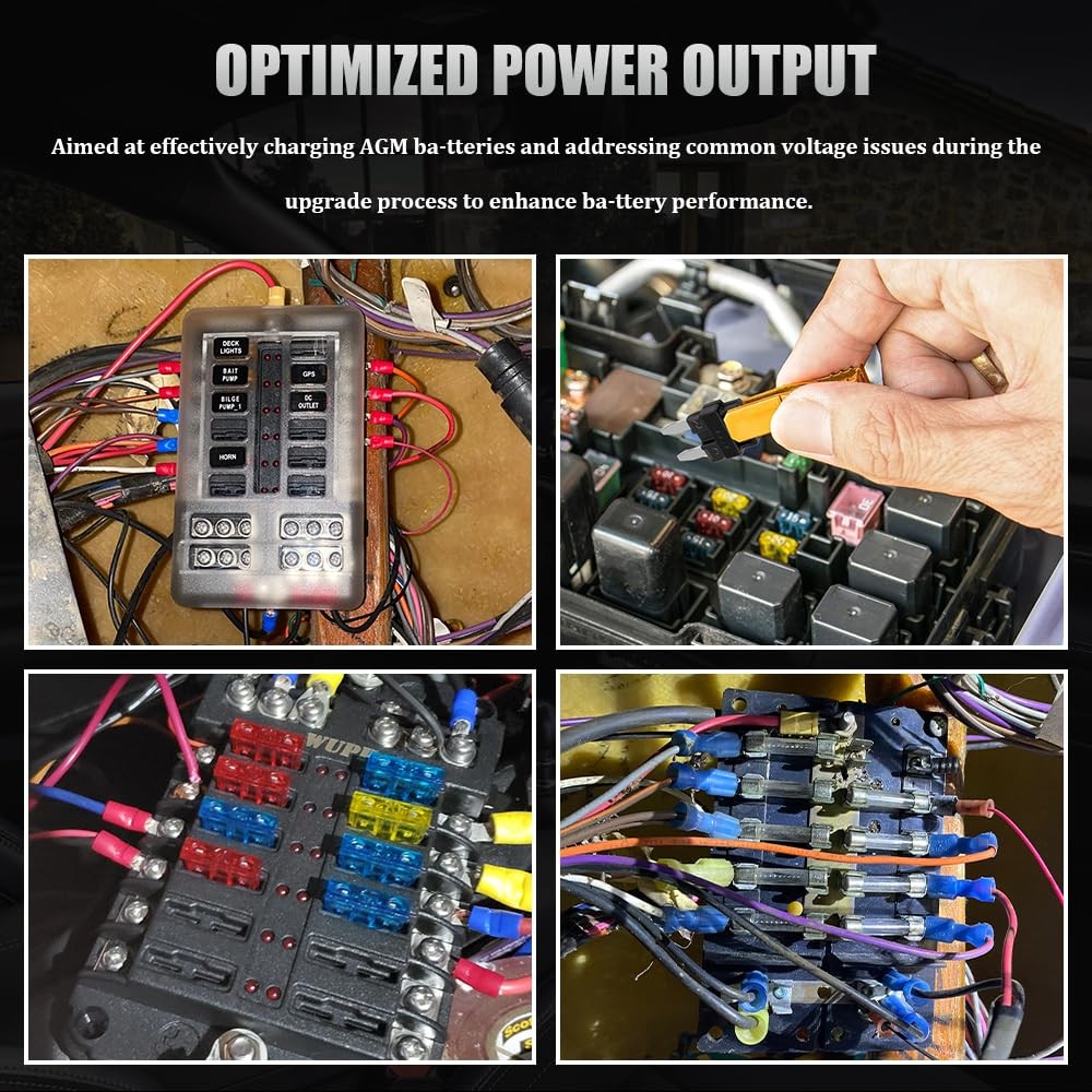 4PCS Multi-Function Diode, Electrical Mini Alternator Diode Replaces 12135037...