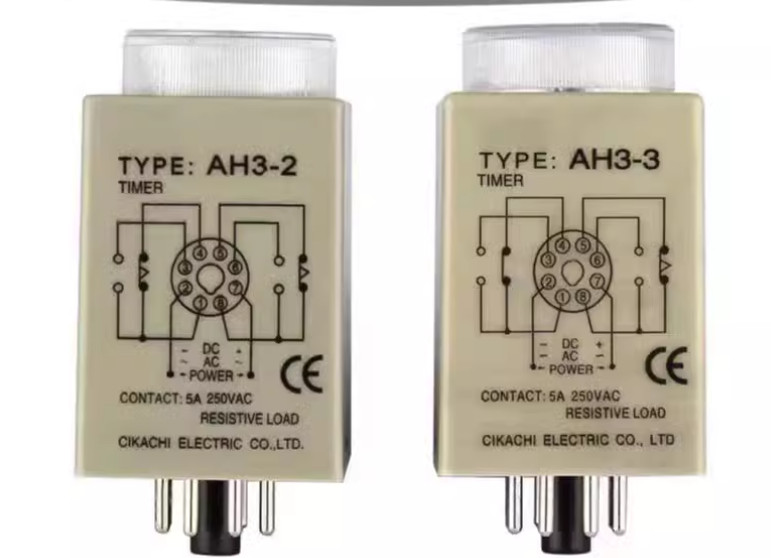 1PC AH3-3 AC220V time relay
