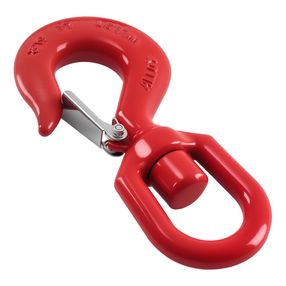 Double Fork Rotating Hook for Standard Forklift Tractor 6600 LBS Capacity