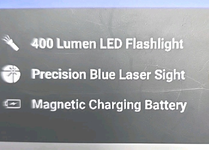 HiLight PS5B TAN Blue Laser Tactical Flashlight Combo - USB Rechargeable