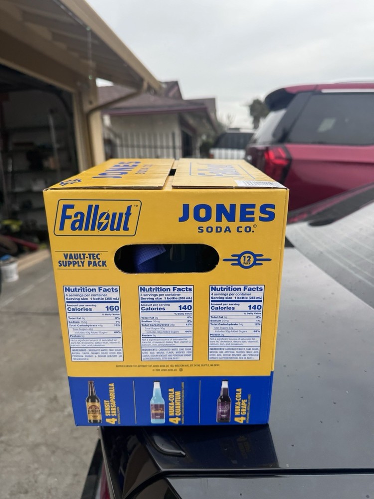 Fallout x Jones Soda Co. Vault-Tec Supply Pack 12pk