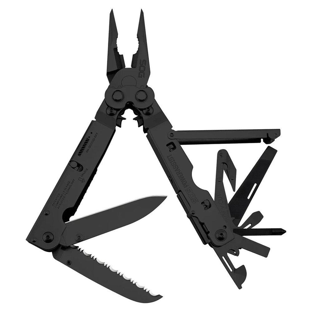 SOG PowerAssist Black Multi-Tool - B66N-CP
