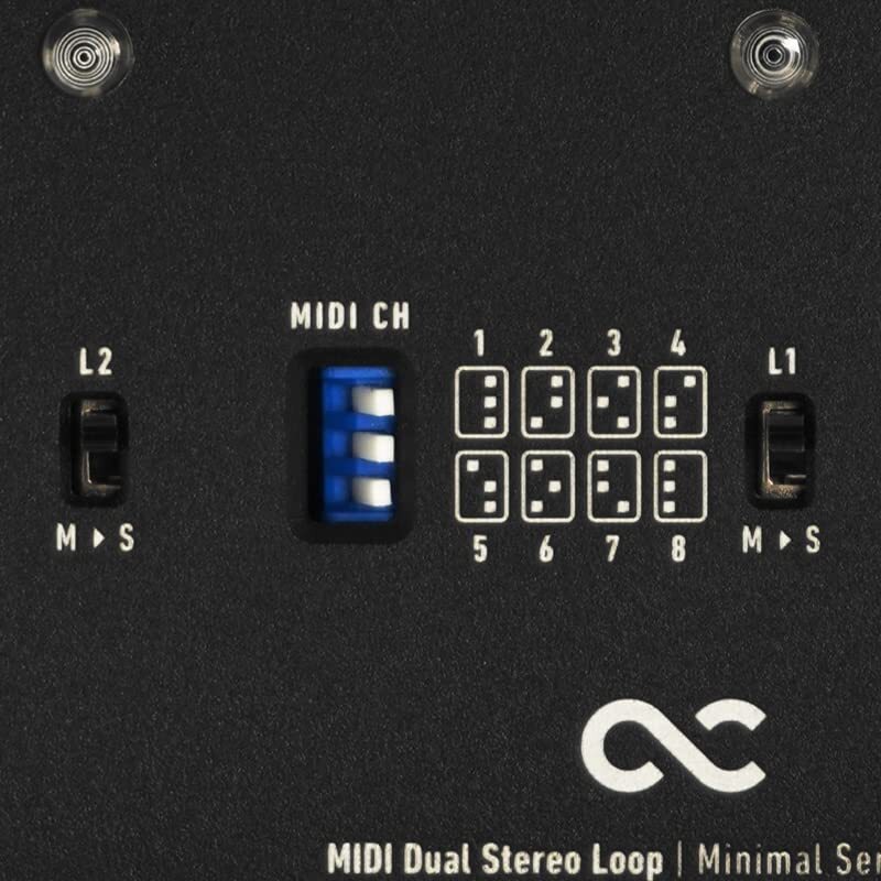 One Control Minimal Series Midi Dual Stereo Loop / 2 Loop Swit From Japan