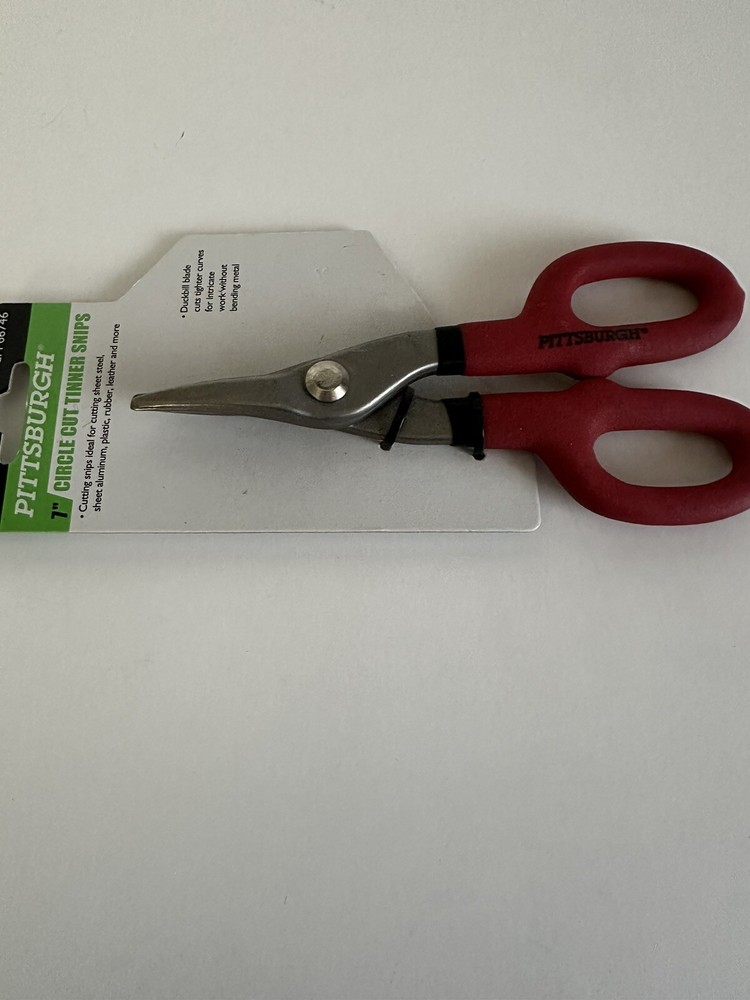 PITTSBURG Circle Cutting Tinner Snips