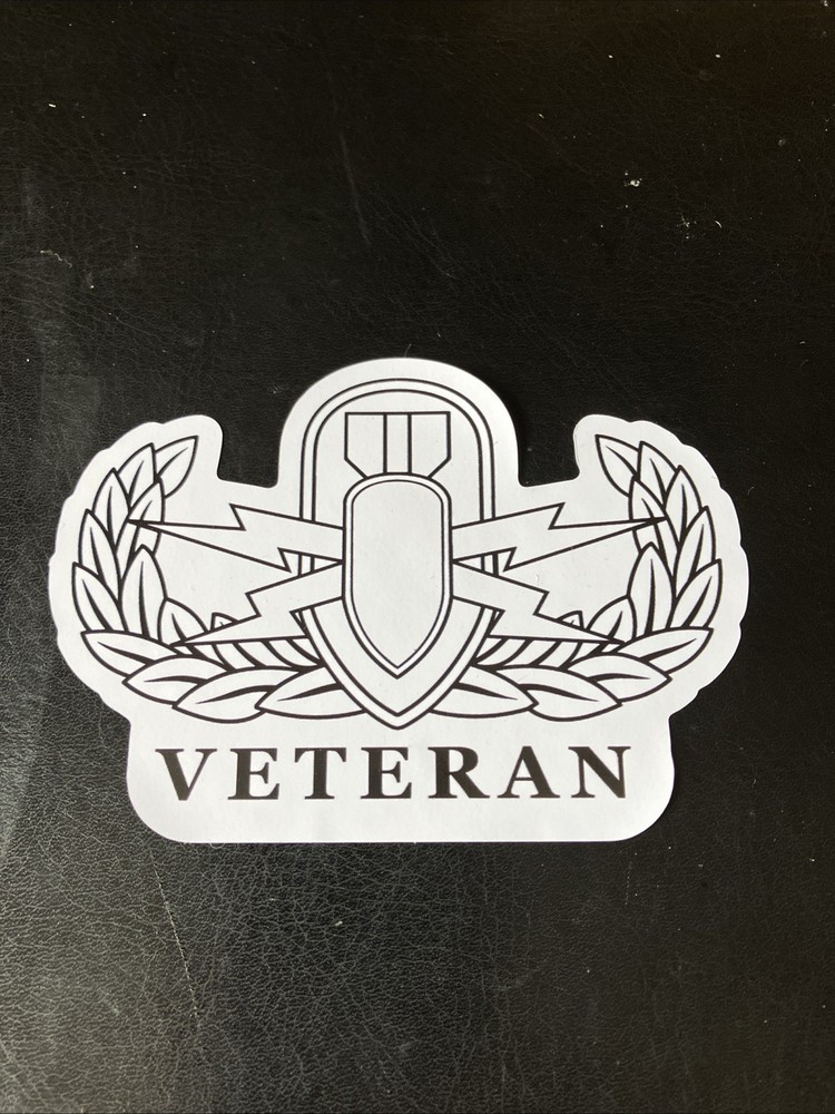 EOD Crab Sticker VETERAN