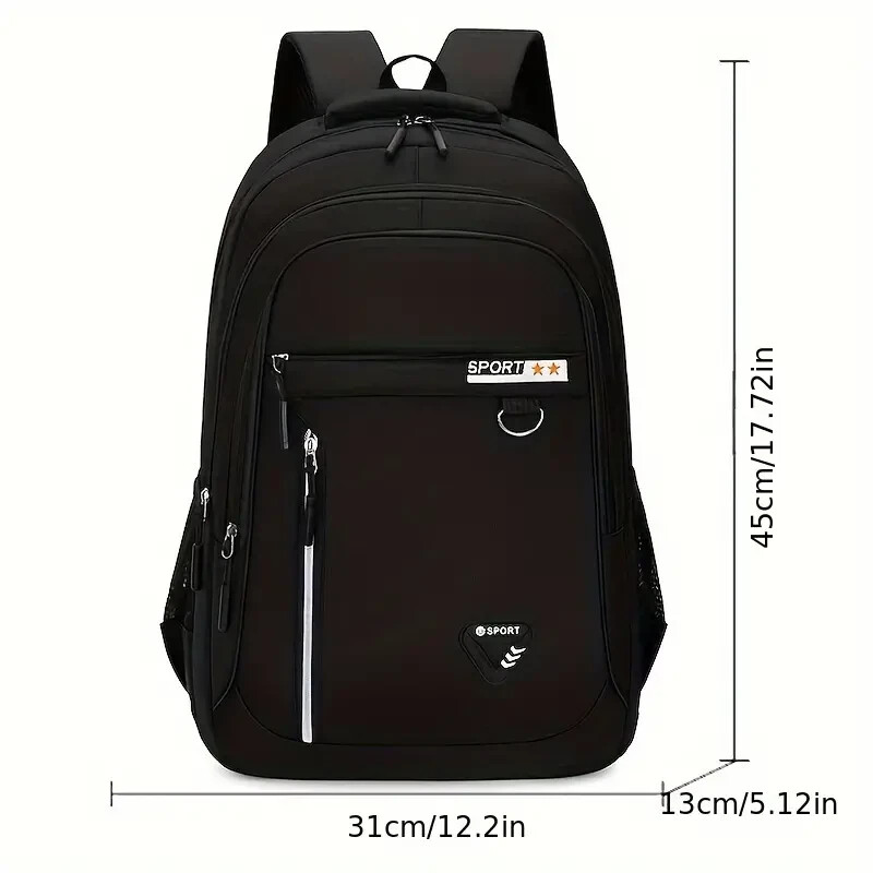 BACKPACK, ALL GRADES INCLUDING COLLEGE STUDENTS. MULTIPLE COMPARTMENTS