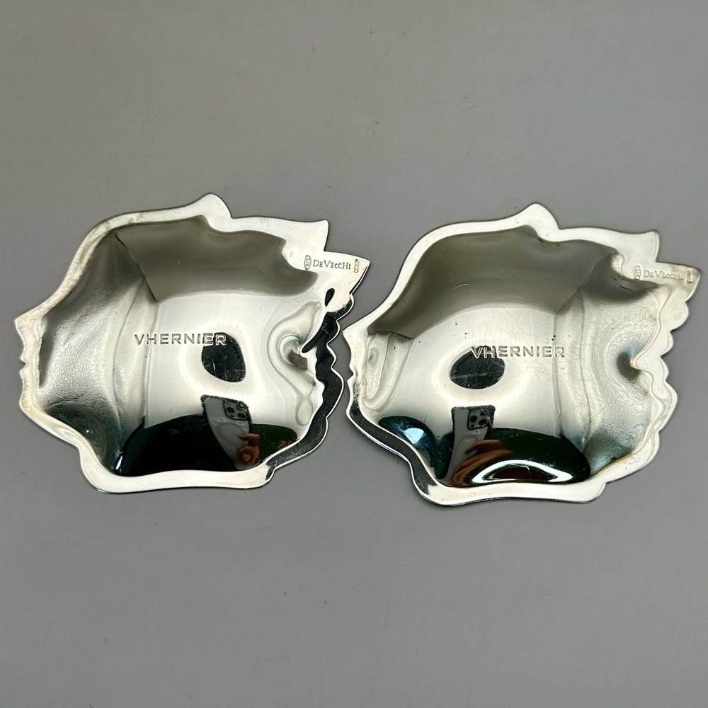 Gabrielle De Vecchi Sterling Silver Phoemina Profile Trinket Dish Ere Collection