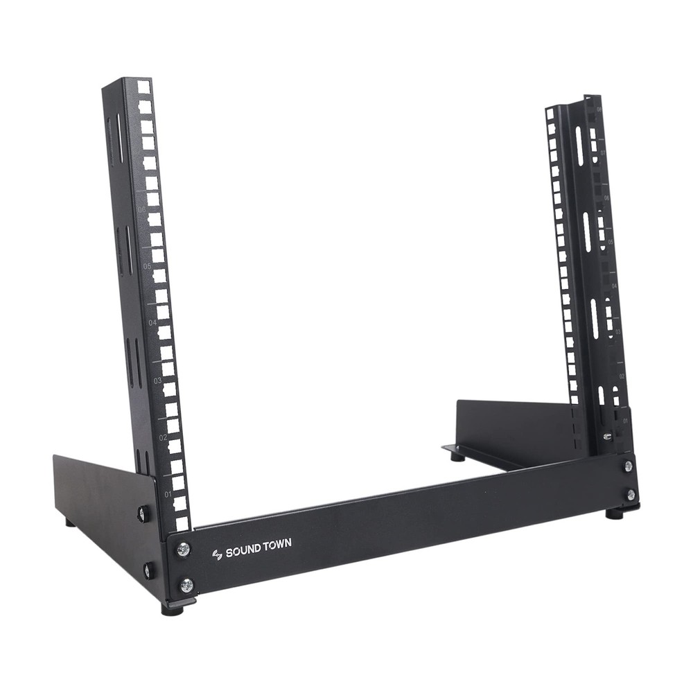 8u 2post Desktop Openframe Rack For Audio/video Network Switches Routers Patch P