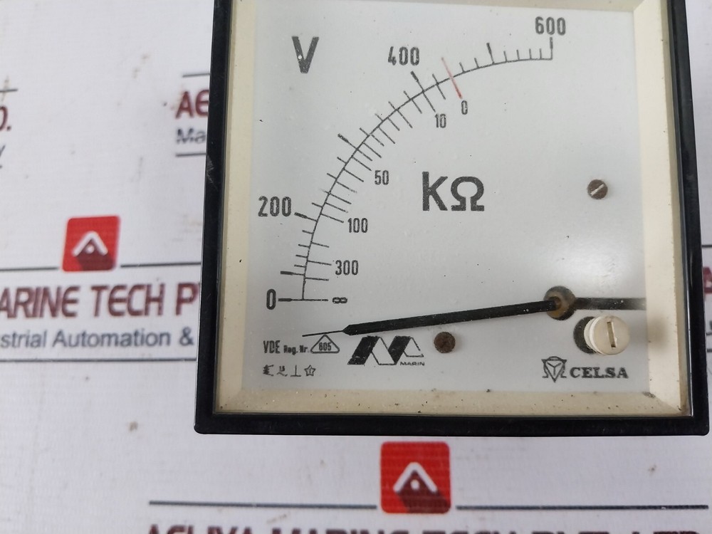 Celsa 0-600V Volt Meter 605