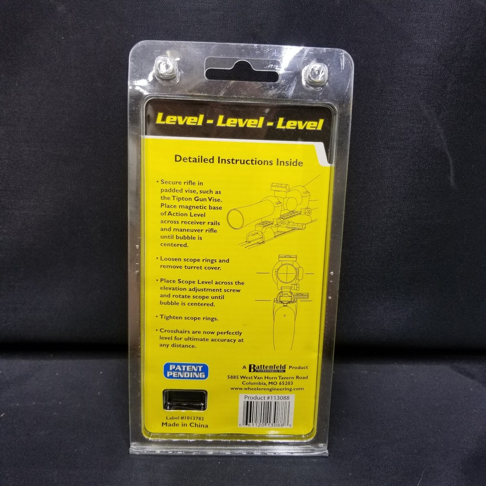 Wheeler Engineering Crosshair Leveling Kit (Model #113088)