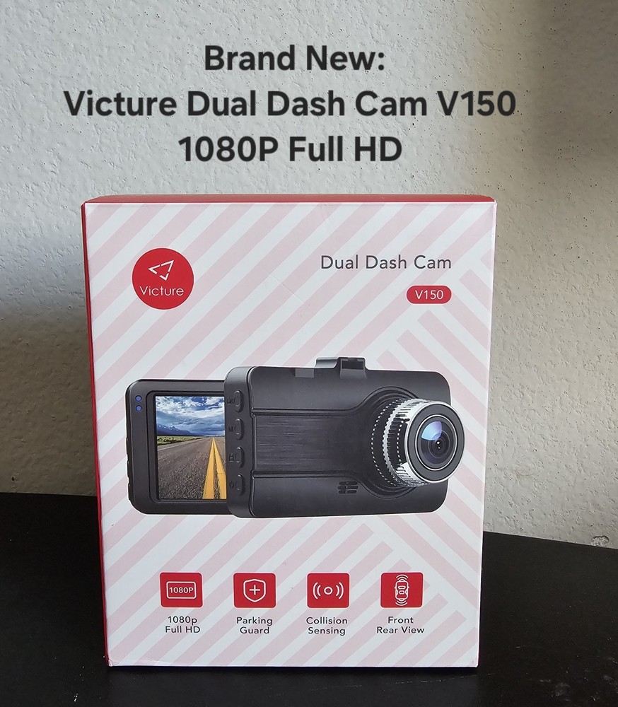 Victure Dual Dash Cam V150