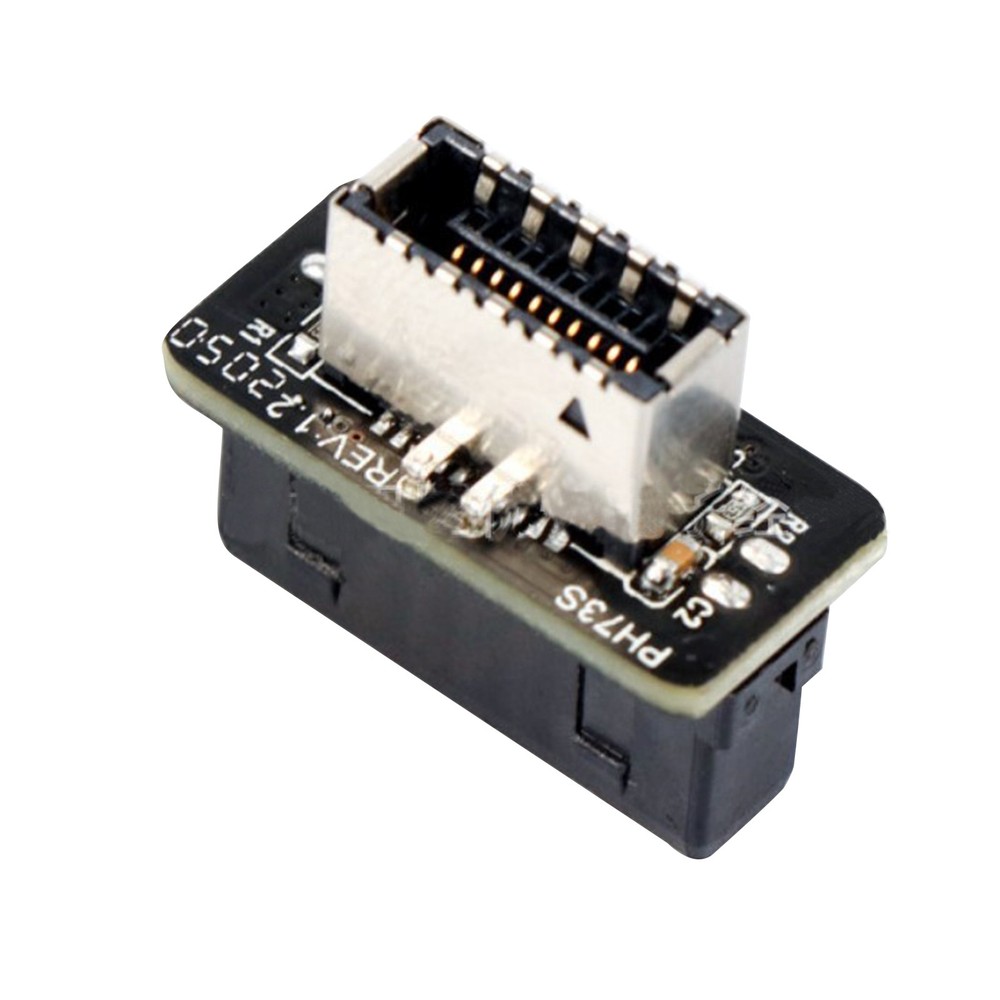 USB 3.0 Internal Header to USB Type C Front Type E Adapter 19P/20P Converter a