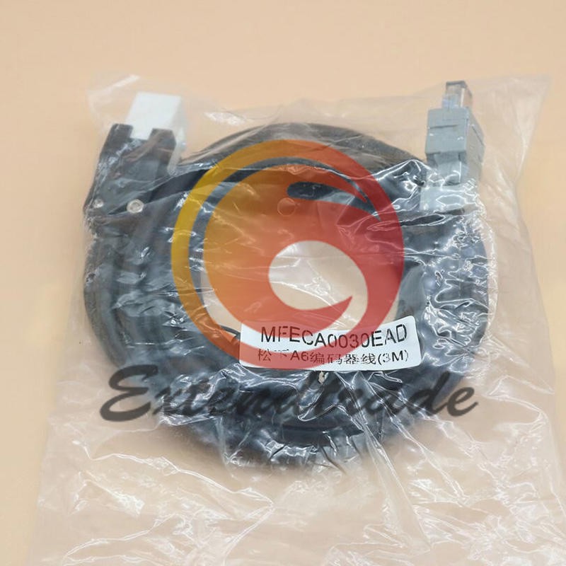 1PCS For Panasonic MFECA0030EAD A6 Servo Motor Encoder Cable 3M NEW