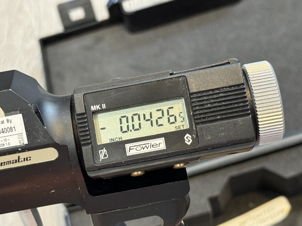 Fowler Holematic MKII Bore Micrometer 3/4"-1"