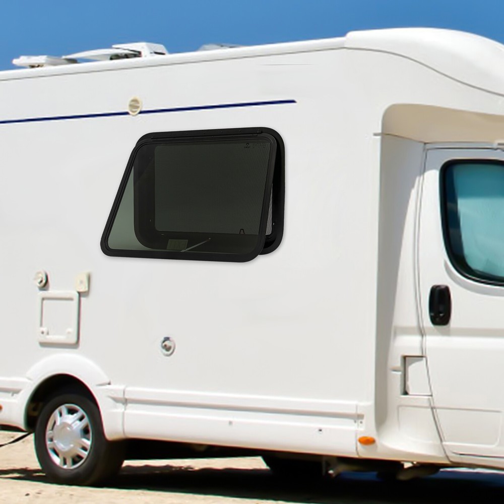 30"x22" RV Exit Window Trailer Emergency Push Out Window Vent Hatch 38-42mm Wall