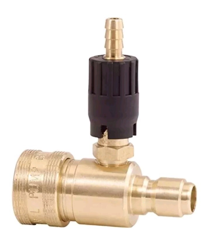 General Pump #100618 Quick Connect Pressure Washer Detergent Injector - 2.1 mm