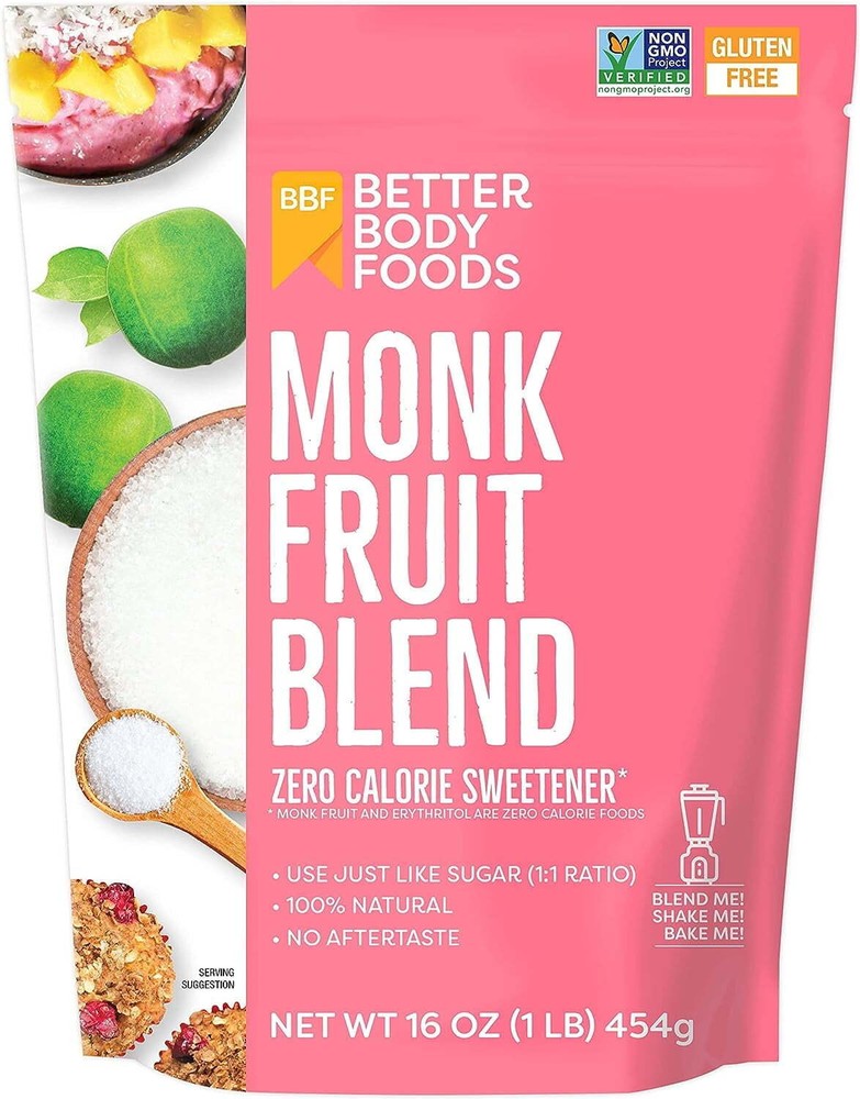 Zero Calorie Monk Fruit Sweetener Blend – 1 lb