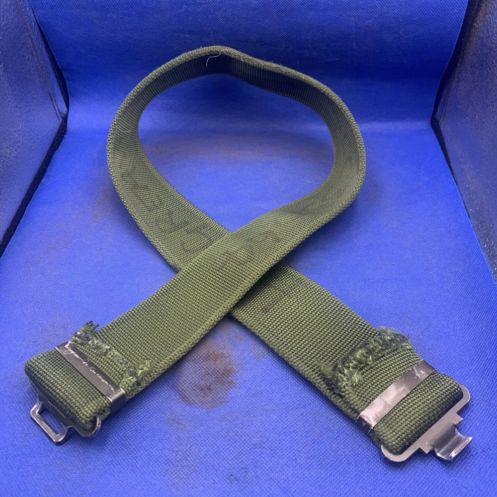 Genuine Webbing Belt British Army Issue Old Pattern Green - Max 36" Waist