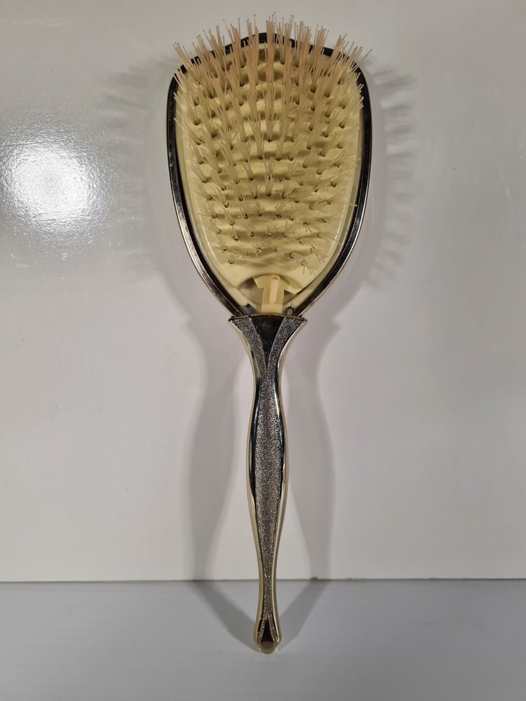 Vintage 3-Piece Vanity Set Mirror Brush & Comb