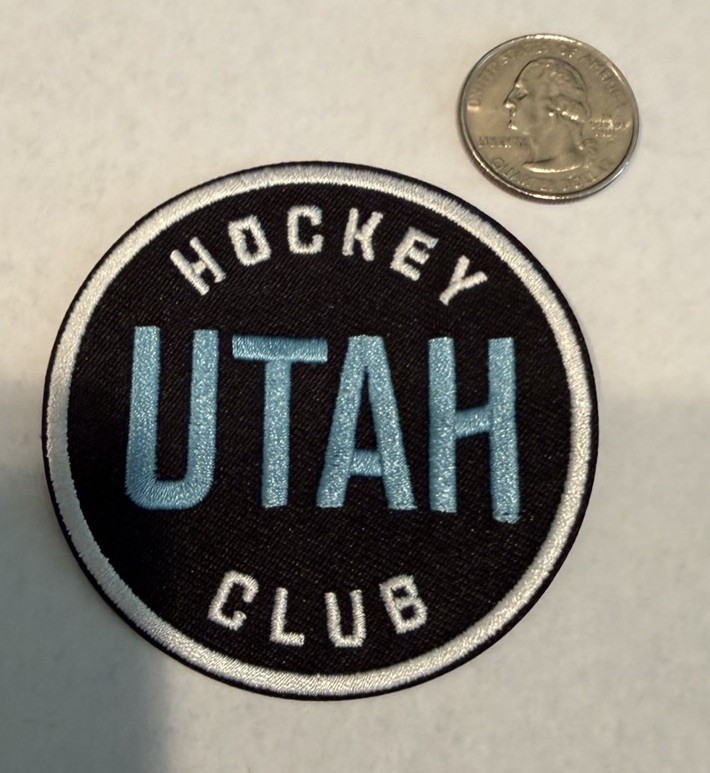 UTAH MAMMOTH EMBROIDERED IRON ON PATCH 2.5”x 2.5”