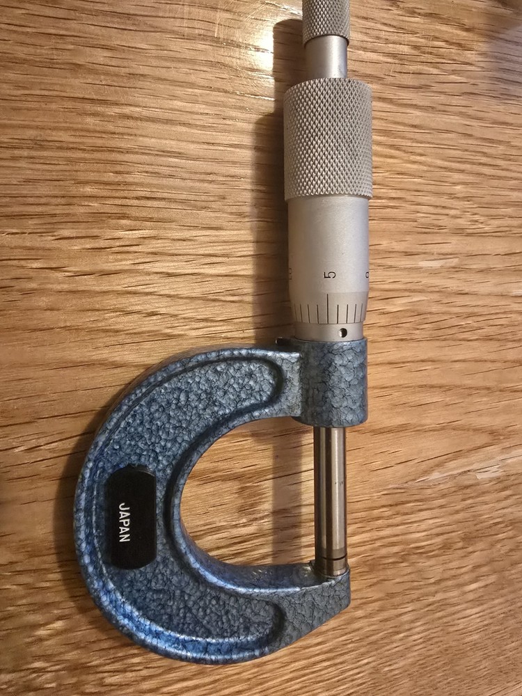 Draper Outside Micrometer, 0-1" Range, .001" Graduation