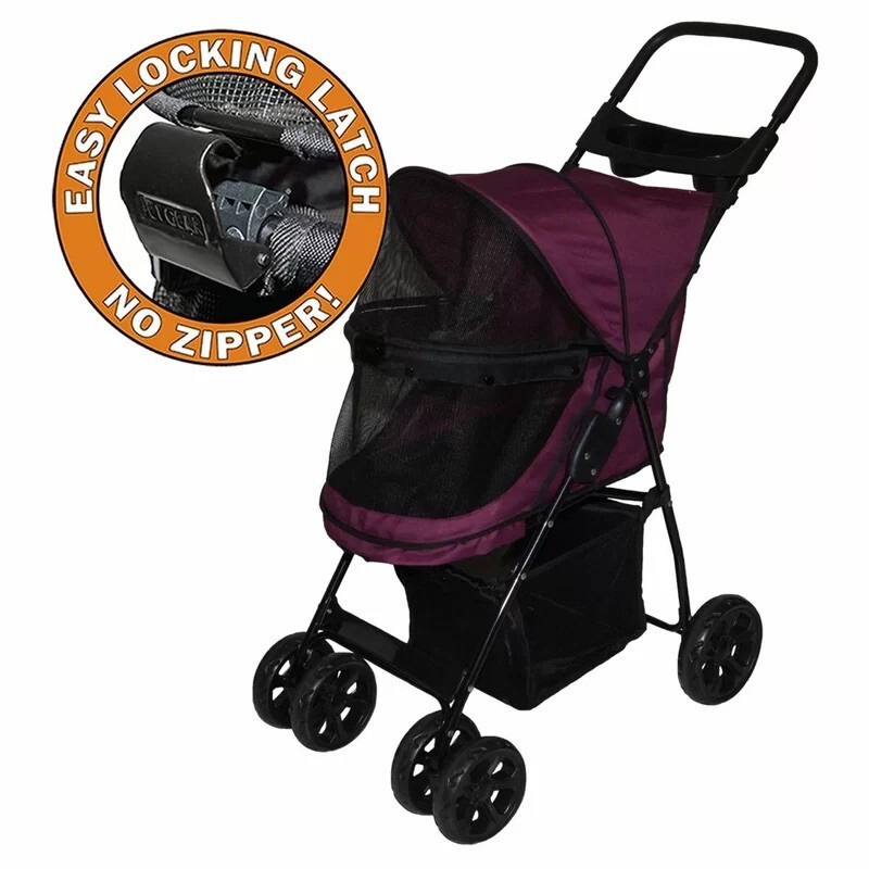 Pet Stroller No-Zip