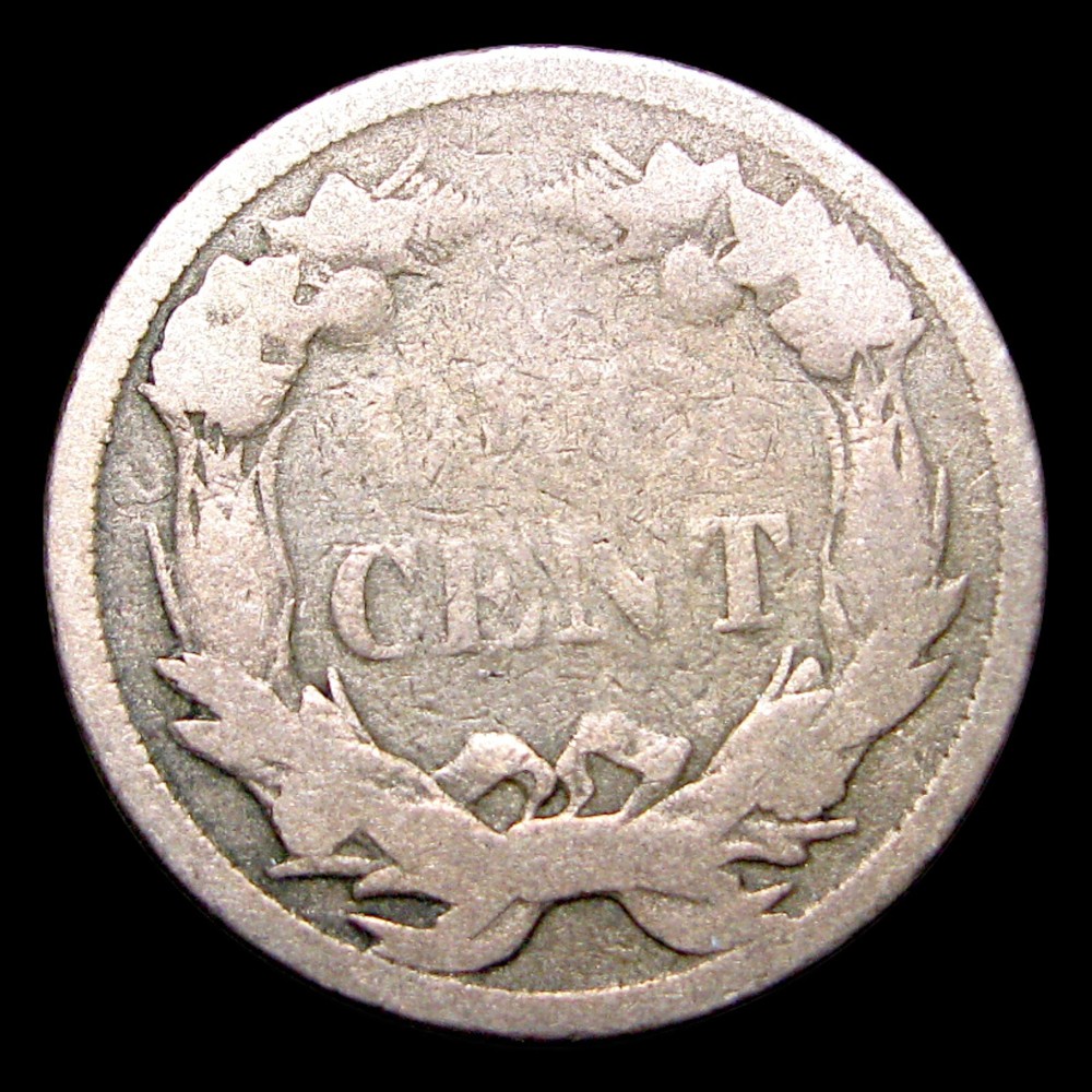 1858 Flying Eagle Cent Penny ---- Nice Coin ---- #413T