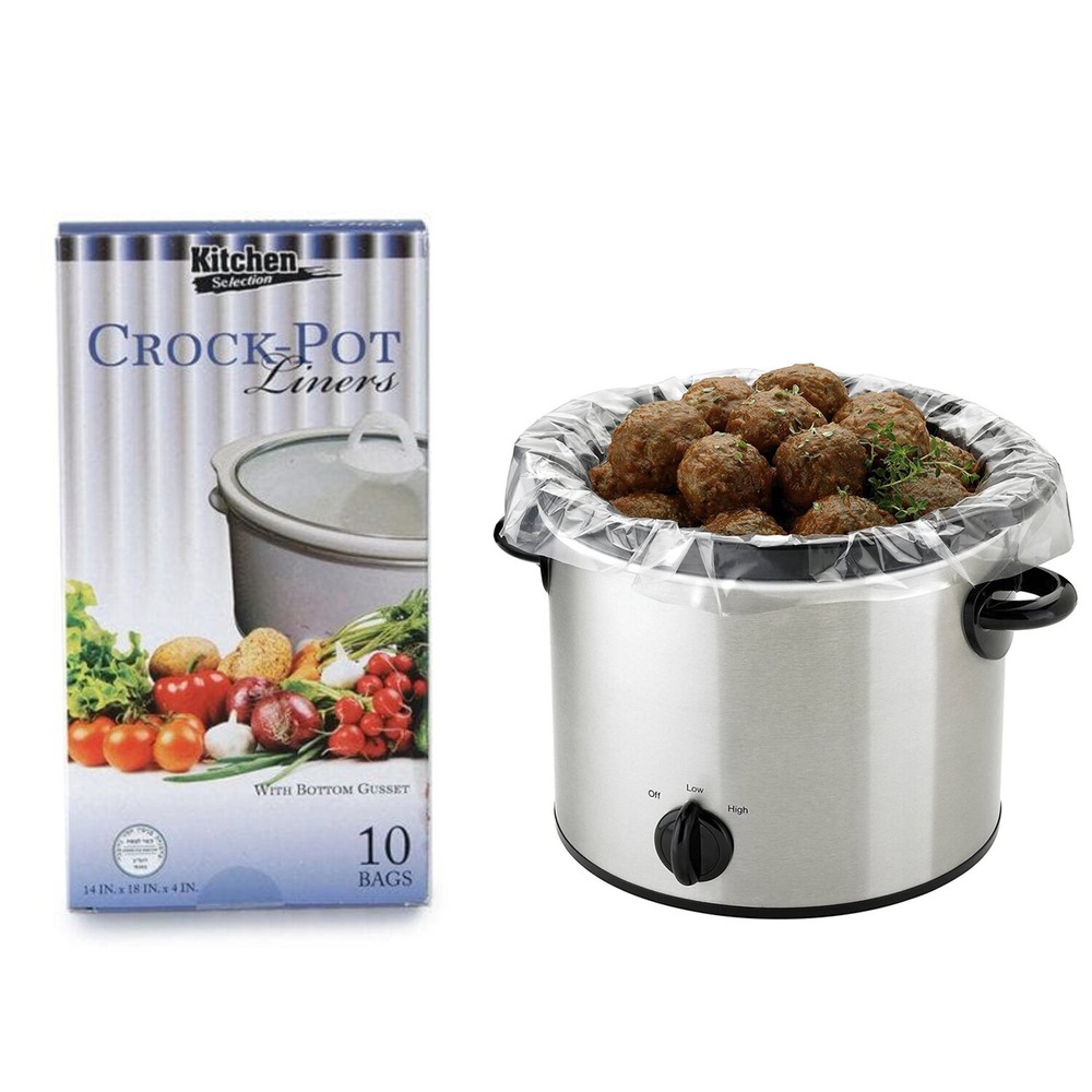 Kitchen Selection Crock Pot Liner Slow Cooker - 5-6 Quart