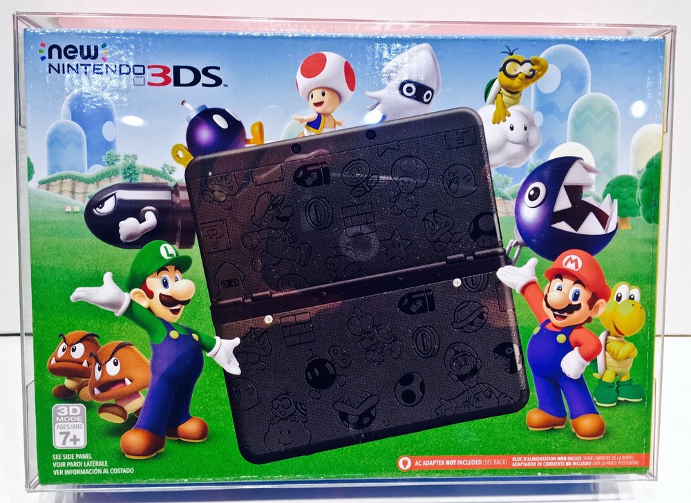 1 Box Protector Only For "New" 3DS BLACK FRIDAY Console Box NTSC Display Case