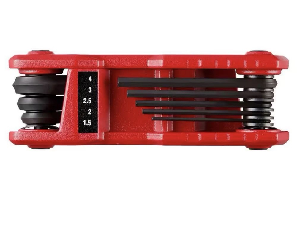 Milwaukee 48-22-2183 17 Key Folding Hex Key SAE/Metric Sets - 2PC