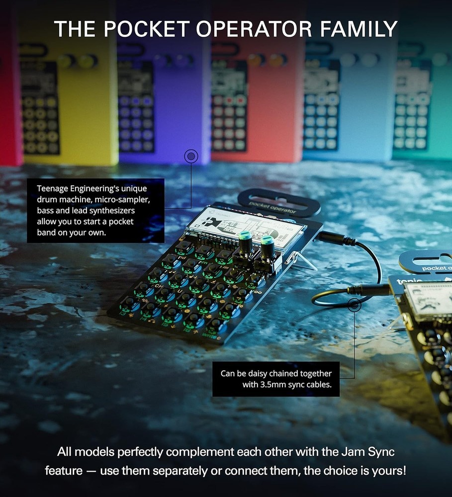 Pocket Operator PO-14 Sub Bass Synth & Sequencer