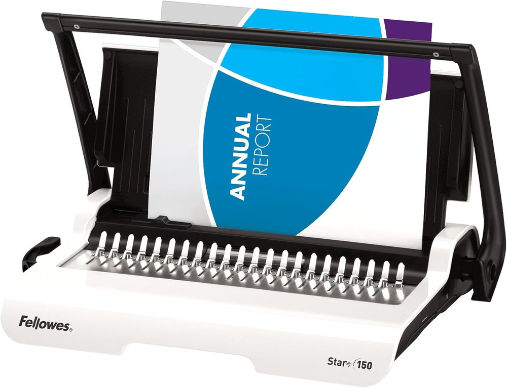 Binding Machine Star+ Comb Binding (5006501), 3.1" X 17.7" X 9.8"