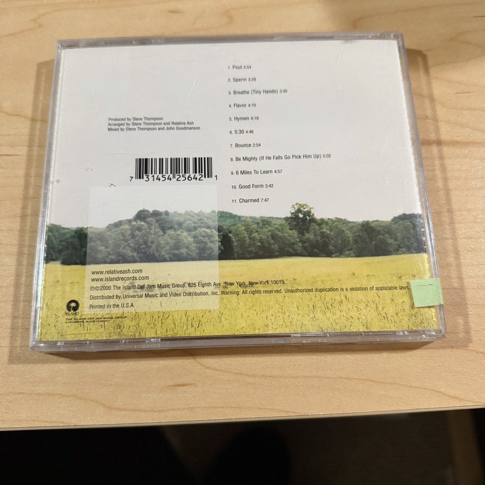 Relative Ash - Signed - Out Time With You… CD Autographed
