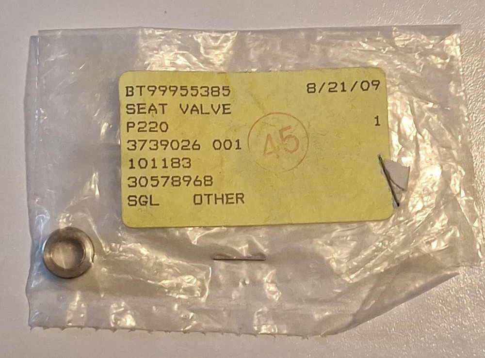 Devilbiss seat valve p220