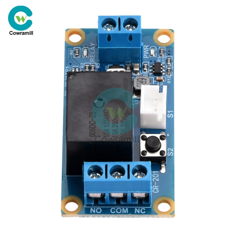 DC 5-28V 1 Way Bistable One Key Start Stop Self Locking Trigger Relay Module