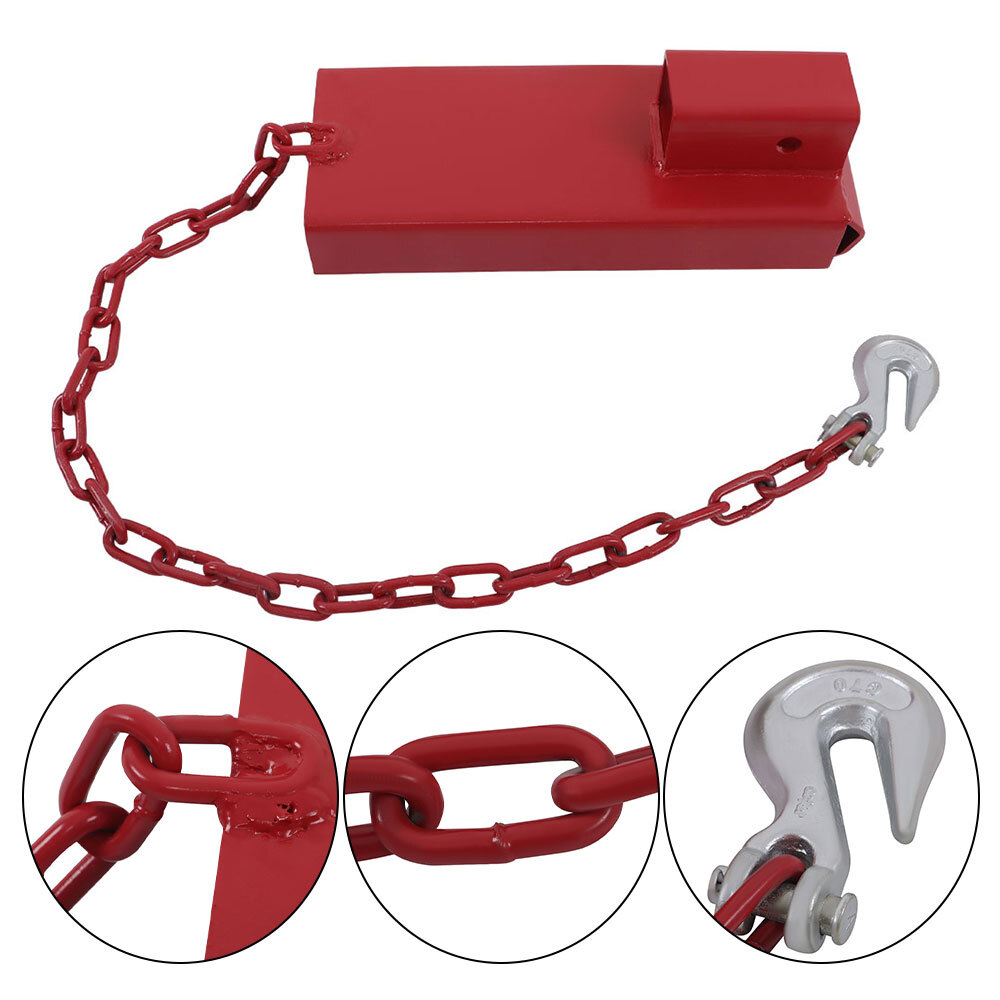 Forklift Trailers Hitch Receiver 2" Towing Adapter Pallet Forks Attachment