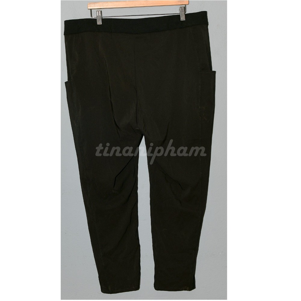 Womens Pull-on 2- Side Pocket Pants Briggs Black , Olive