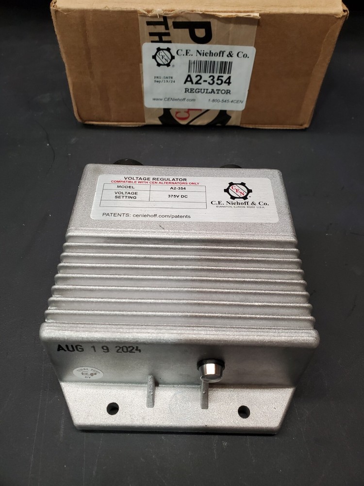 C.E. Niehoff 375v Dc Regulator CEN-A2-354