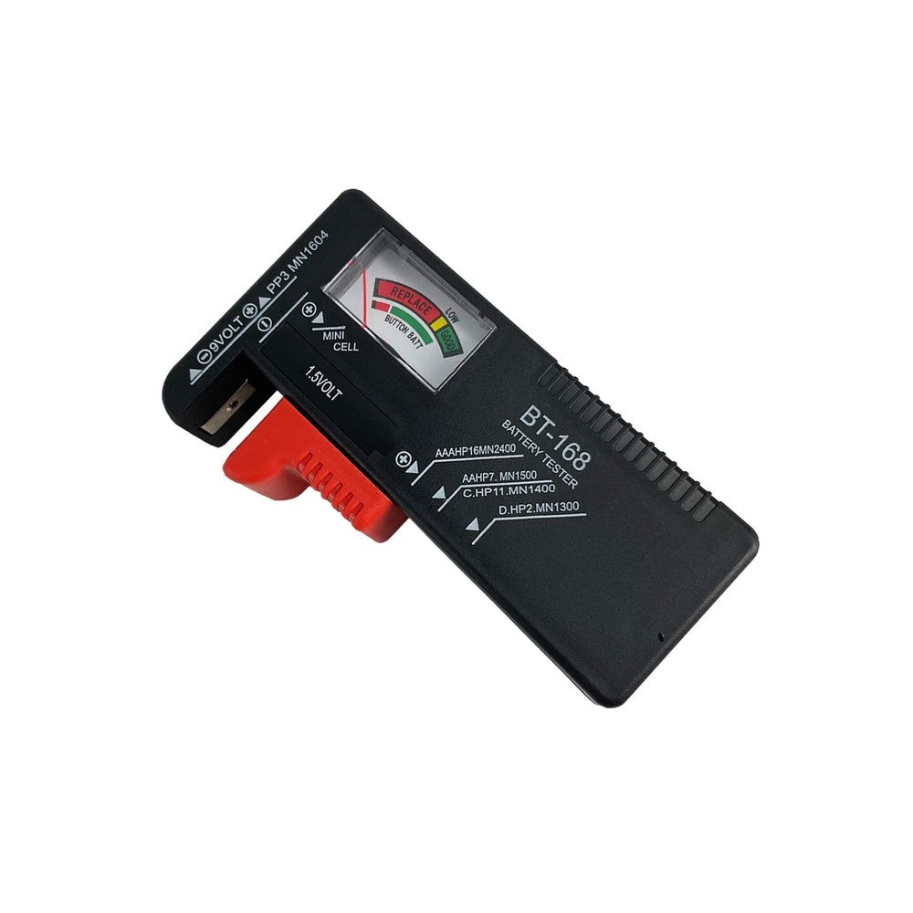 Universal Battery Tester Checker for AA AAA C D 9V Button Cells NEW