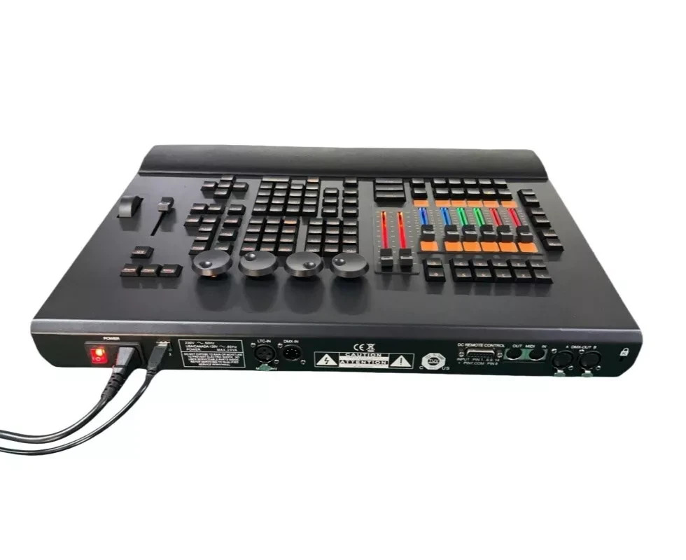 rgb led motorized fader controller dmx512 control onpc command wing 2+case