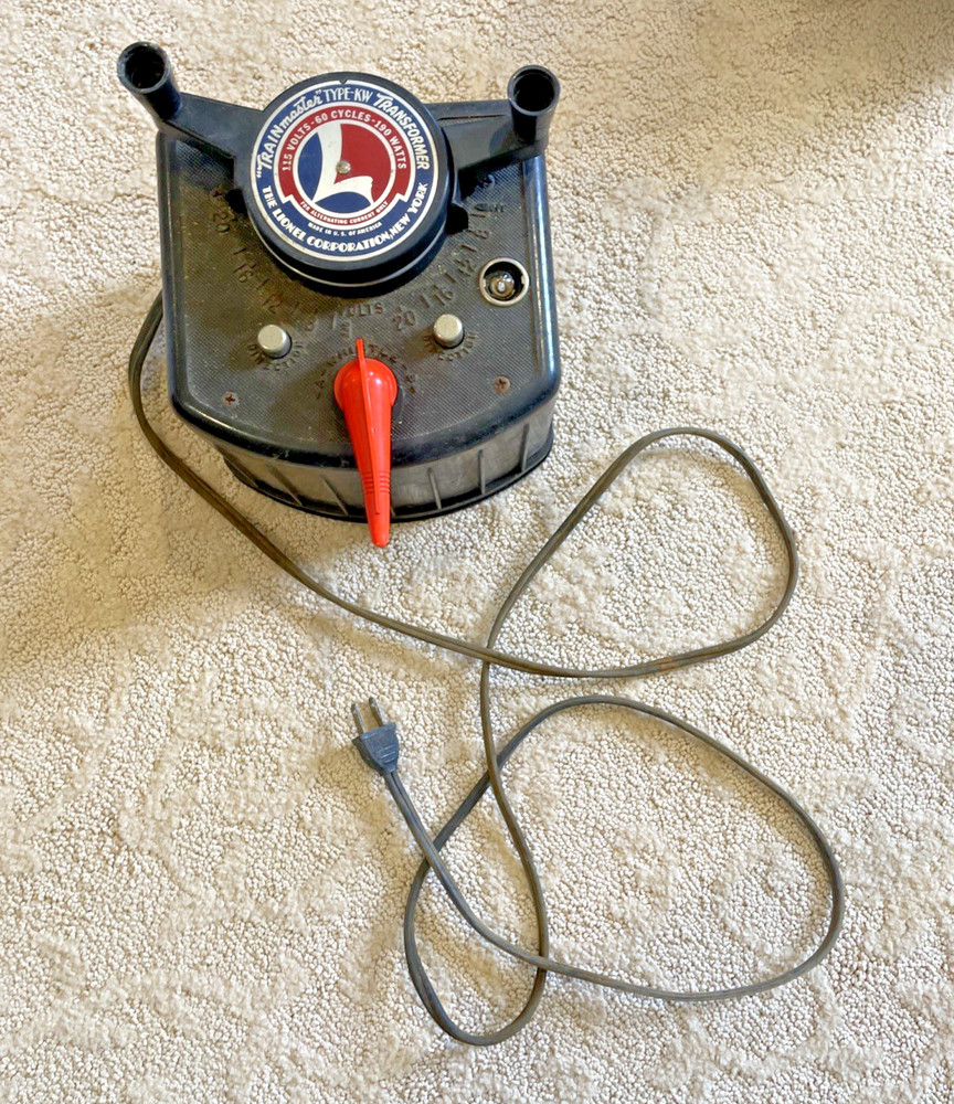 Lionel Type KW Transformer 190 Watt Trainmaster Controller + EXTRAS!!!