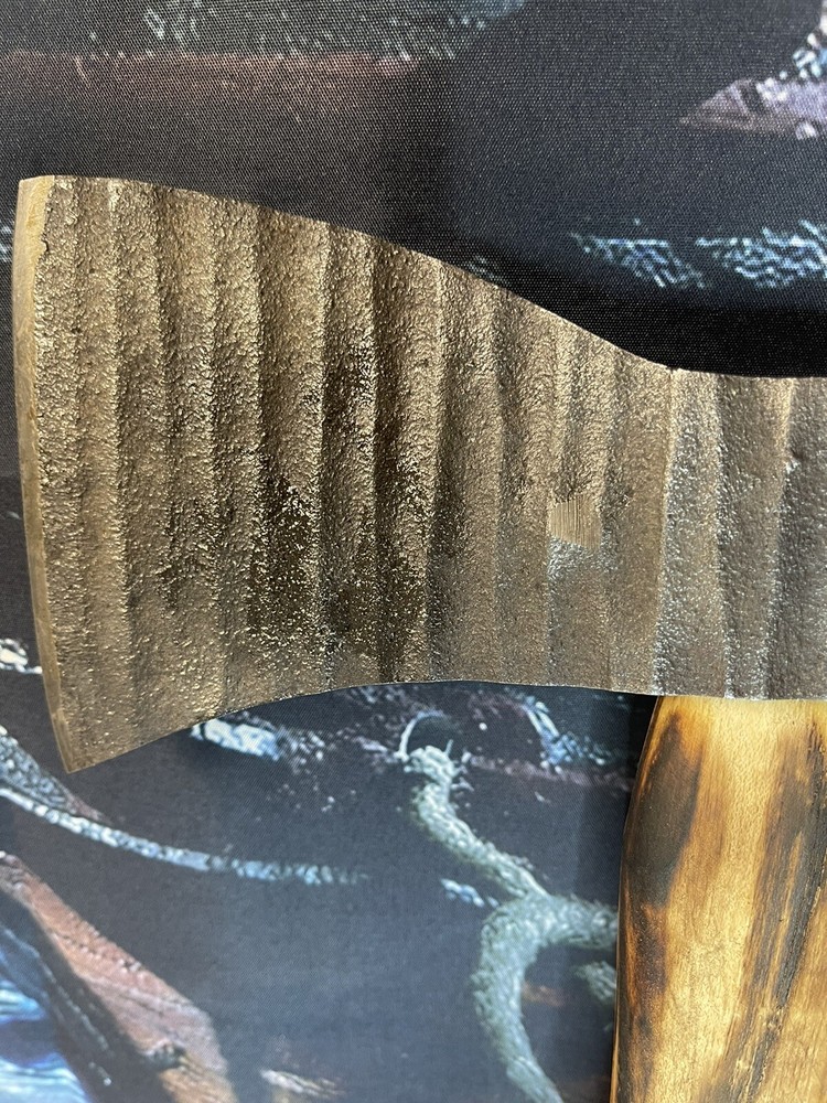 custom handmade wooden handle axe