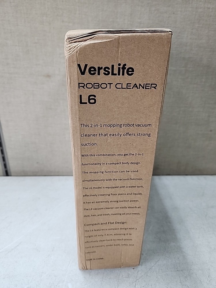 NEW Vers Life Robot Cleaner L6