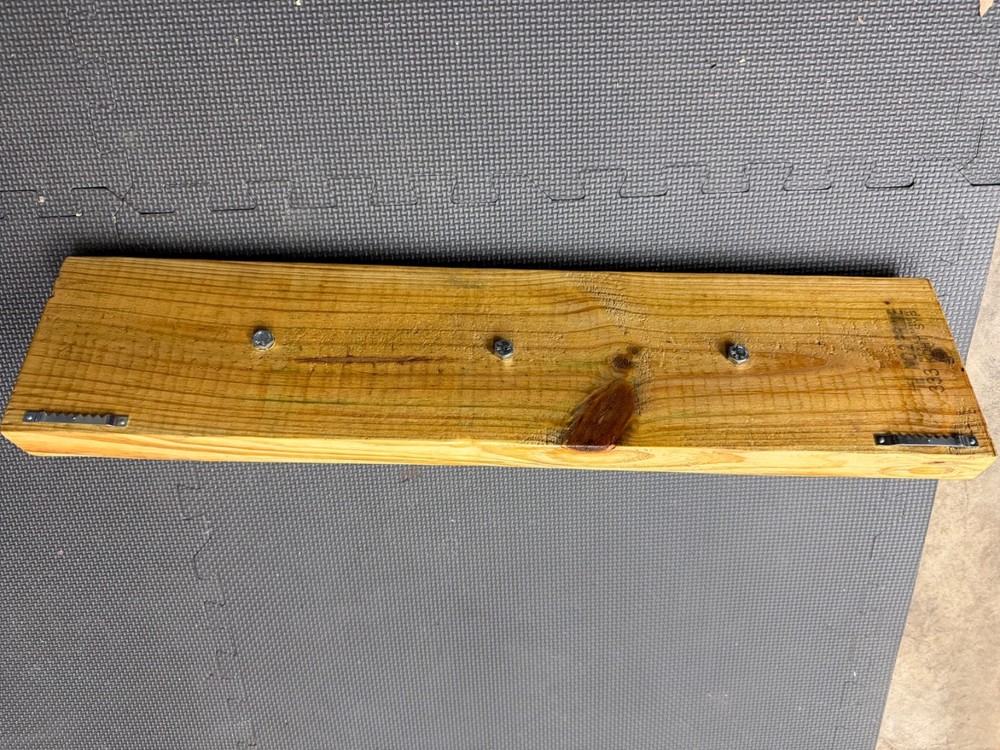 railroad spike coat rack