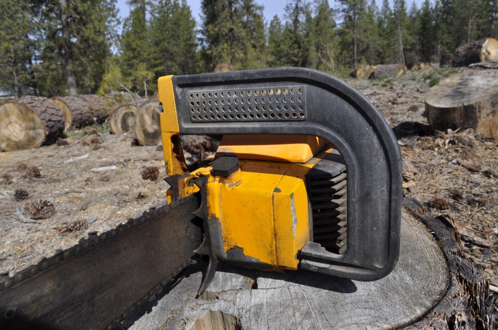 Mongomery wards 3.7 chainsaw, great compression