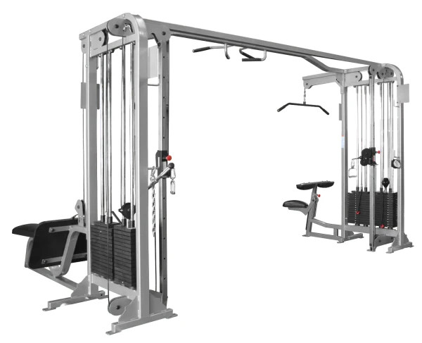 Promaxima P-340 4 STACK JUNGLE GYM - Cable Crossover, Cable Lat Pulldown, Cable